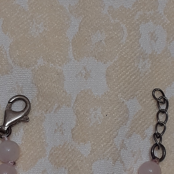 Multi semi-precious gemstone and pearl necklace - Picture 4 of 8